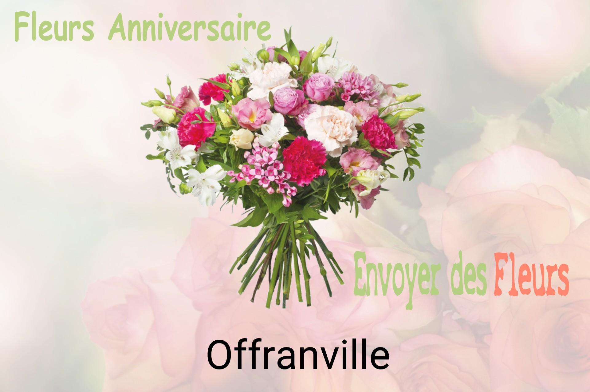 Bouquet de fleurs d’anniversaire livré à Offranville